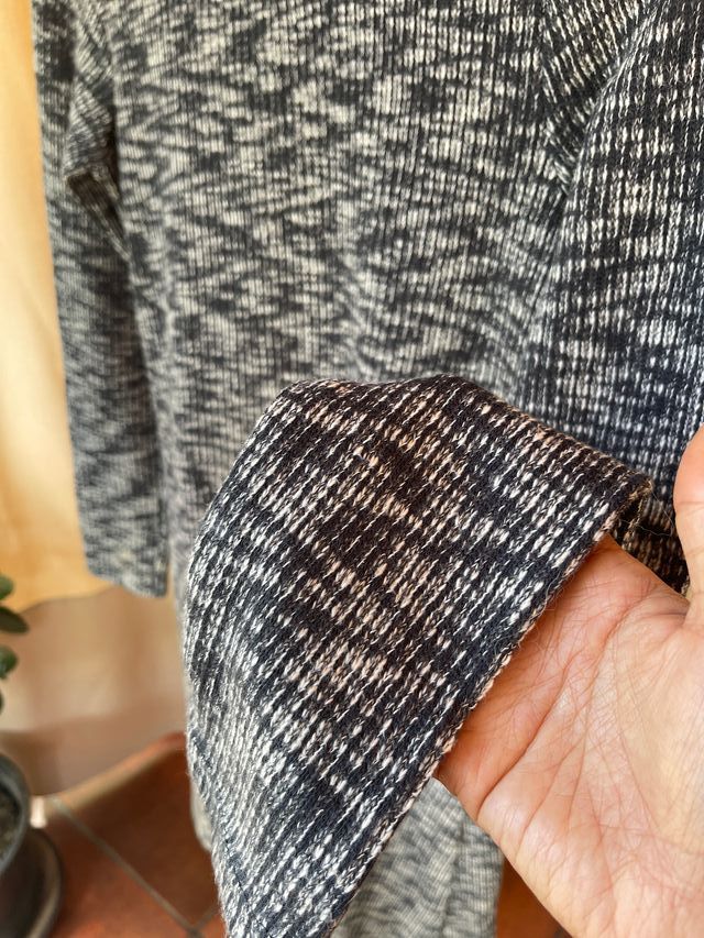 Vestido Springfield M - Negro/Gris