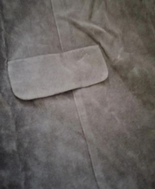 Vestito scamosciato marrone
