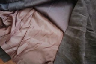 Vestito scamosciato marrone