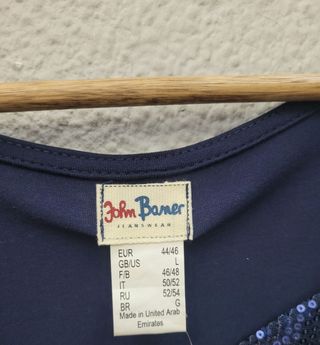 Blusa John Banner, Talla 44