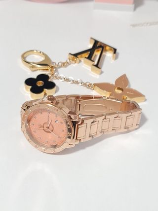 Reloj Pandora Rosa Dorado