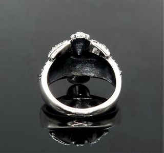 Anillo plata estilo Art Dèco