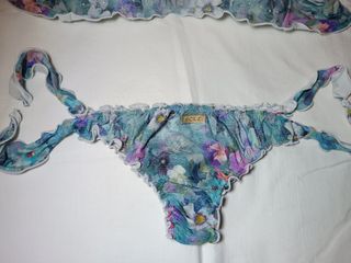 Bikini Calzedonia push up multicolor fiori