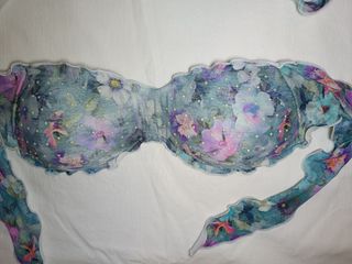 Bikini Calzedonia push up multicolor fiori