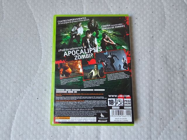 🇪🇸 Left 4 Dead Xbox 360