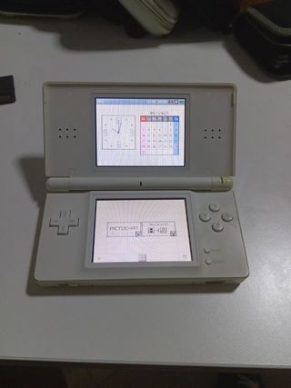Nintendo DS Lite blanca - Mario Kart DS