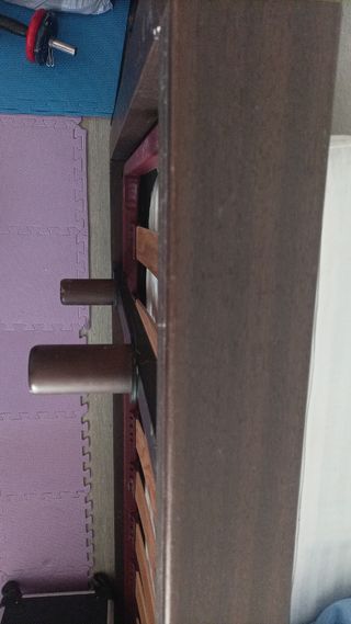 Cama 90x190cm  madera maciza