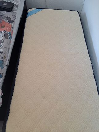 Cama 90x190cm  madera maciza