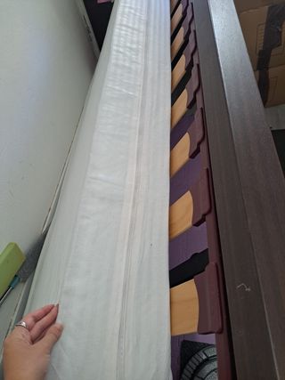 Cama 90x190cm  madera maciza