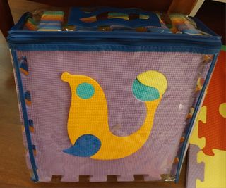 Alfombra puzzle infantil 10 piezas