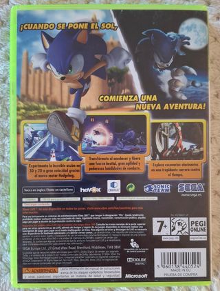 🇪🇸 Sonic Unleashed Xbox 360 PAL