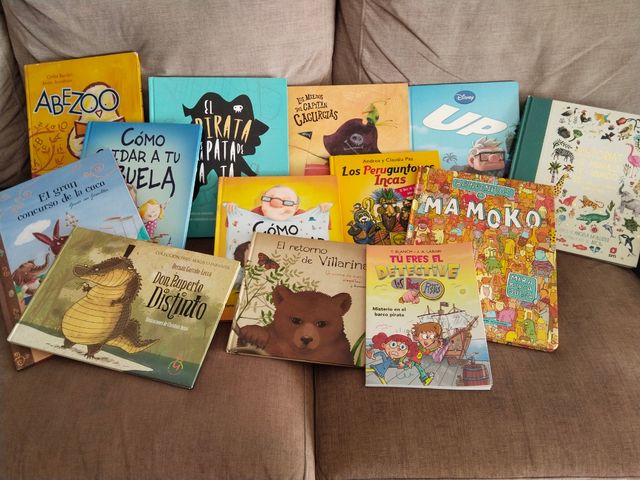 Lote de magníficos libros infantiles.