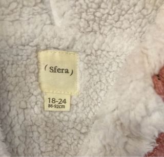 Chaqueta rosa Sfera 18-24m