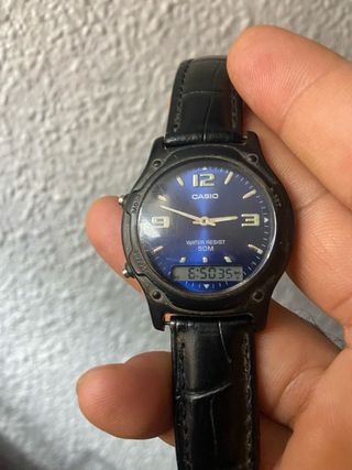 Reloj Casio Wave Ceptor plateado