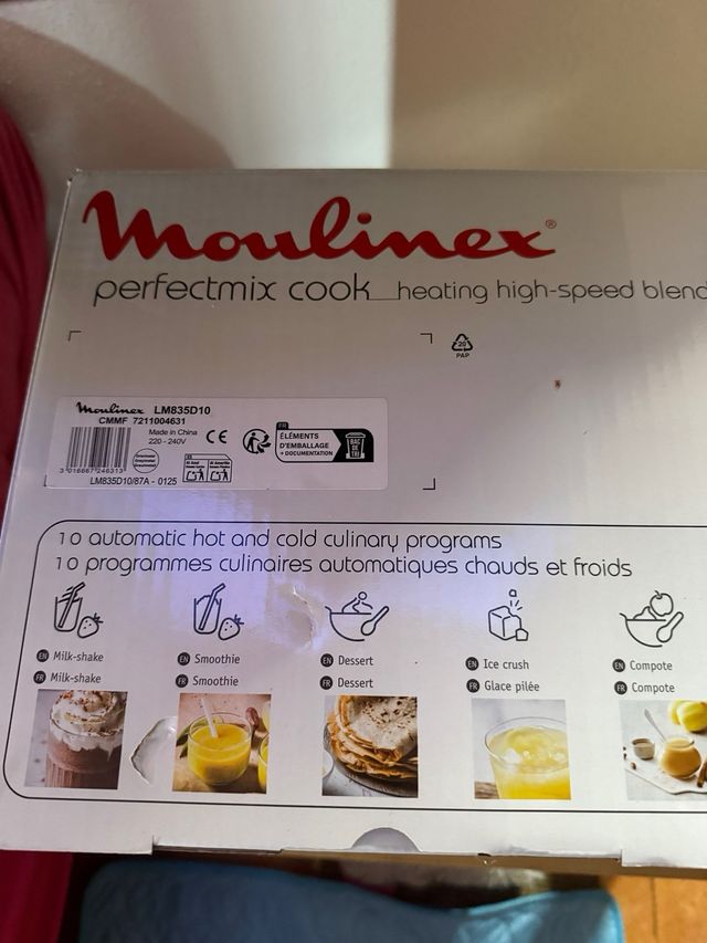 Moulinex Perfectmix Cook: Batidora de alta velocid