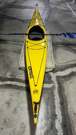 Kayak amarillo Omei - Remo incluido