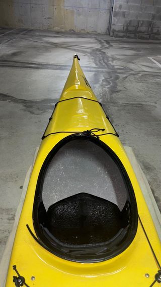 Kayak amarillo Omei - Remo incluido