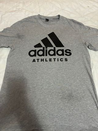 Camiseta Adidas Athletics Gris Talla M