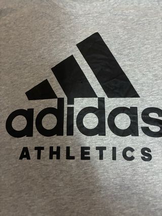 Camiseta Adidas Athletics Gris Talla M