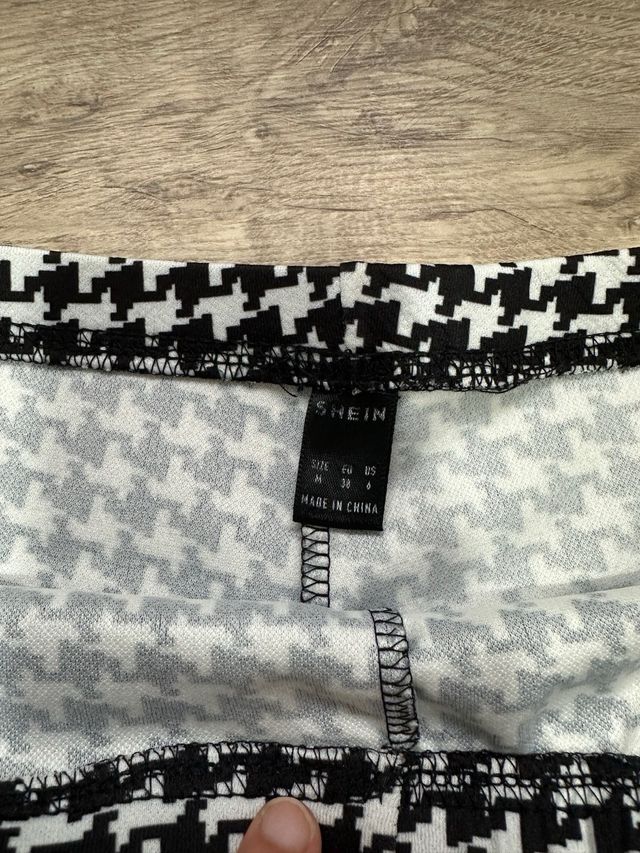 Pantalones cortos de cuadros talla M