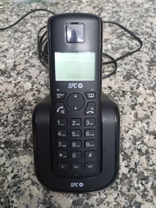 Teléfono inalámbrico SPC negro