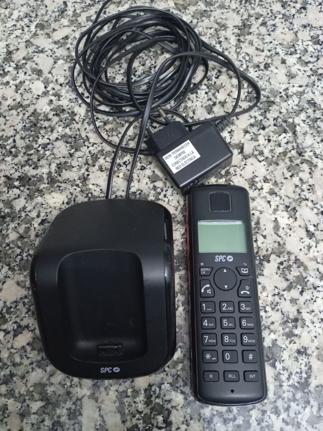 Teléfono inalámbrico SPC negro