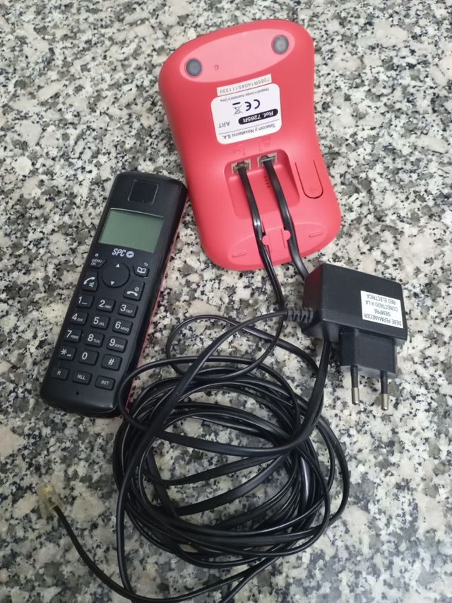 Teléfono inalámbrico SPC negro