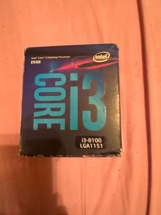 Procesador Intel i3-8100 LGA1151