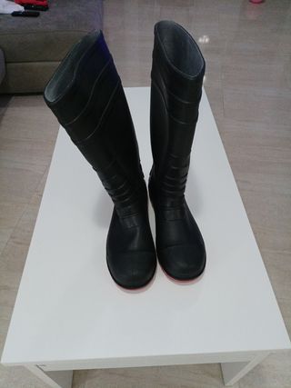 Botas agua seguridad - negras