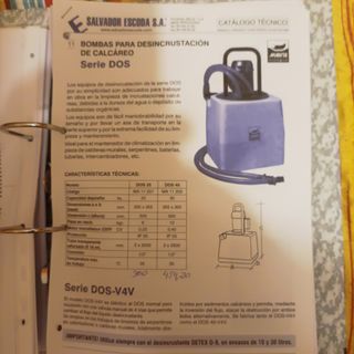 Bomba desincrustación BOSS FI DOS 25 V4V