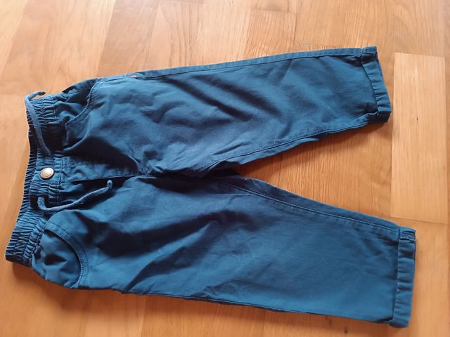 Pantalones bebé niño, azul marino