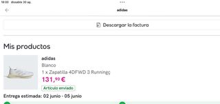 Adidas 4D Run 1.0 Blancas