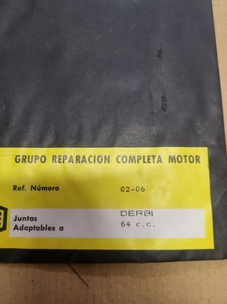 Juntas motor DERBI 64cc