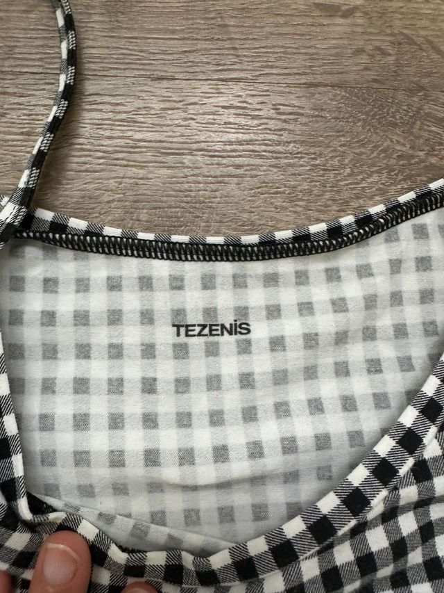 camiseta de cuadros talla S