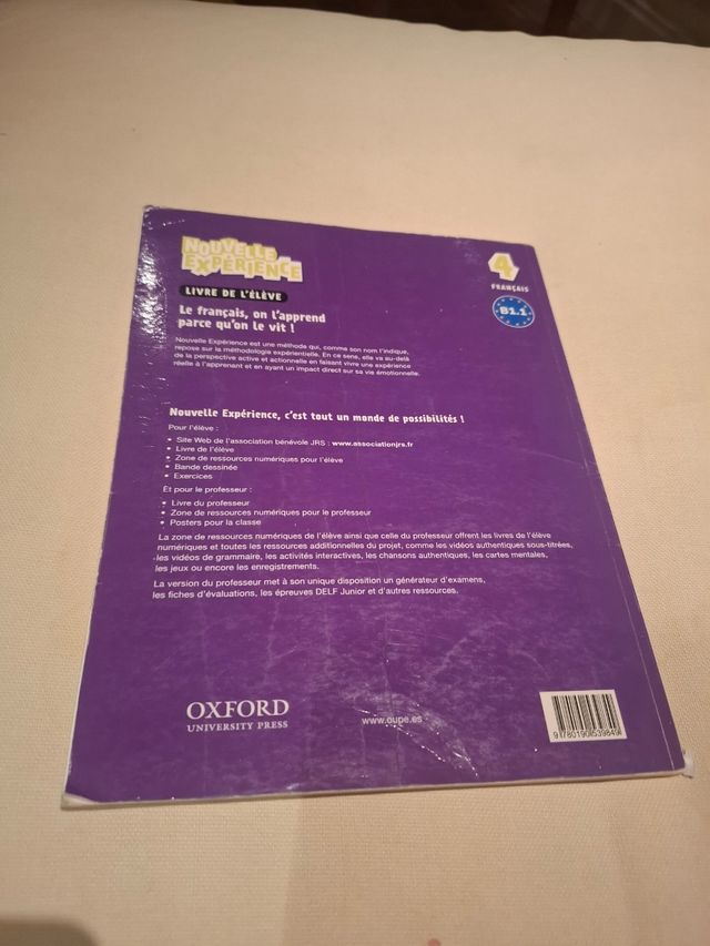 Nouvelle Expérience 4, Français, B1.1