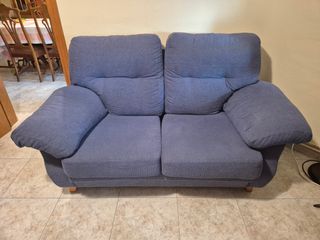 Sofá cama  2 plazas y sillon reclinable.