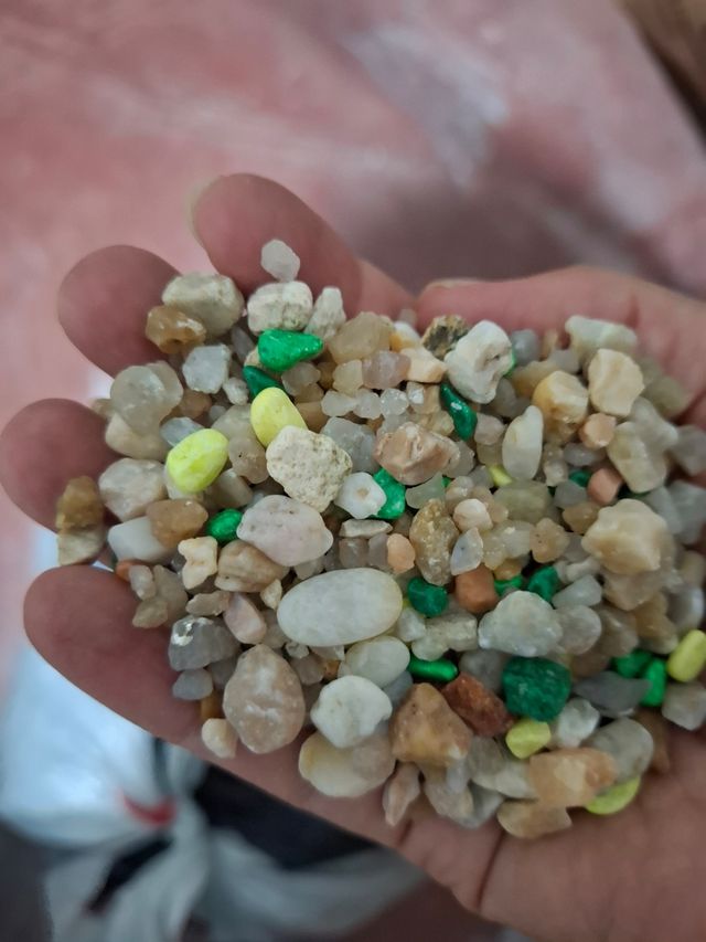 Piedras decorativas para acuario