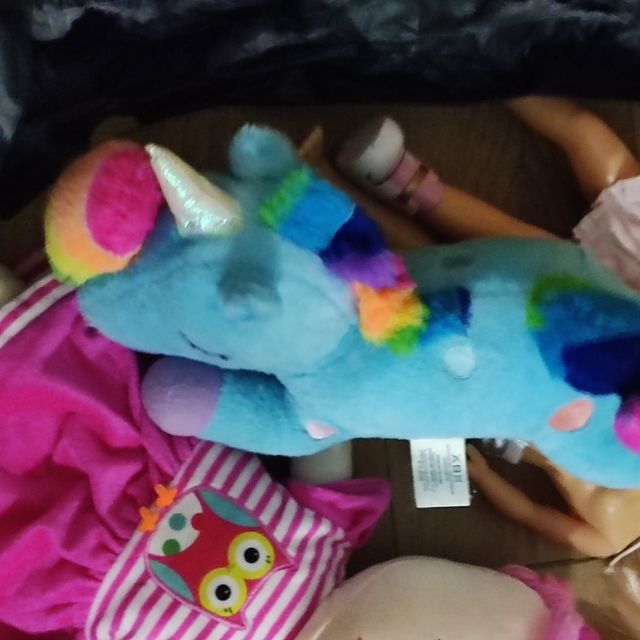 Unicornio Peluche arcoiris