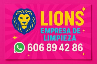 LIONS
Empresa de limpieza 