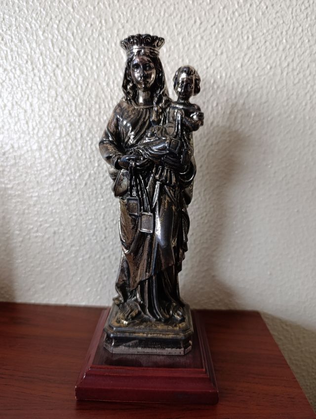 Virgen con Niño - Plata