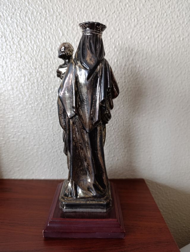 Virgen con Niño - Plata