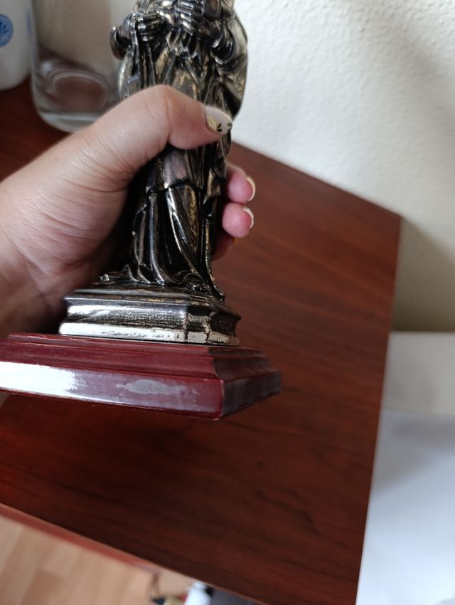 Virgen con Niño - Plata