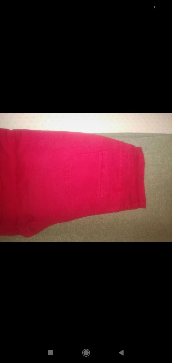 Pantalón rojo - Wide Leg