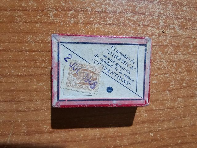 Caja vintage antigua