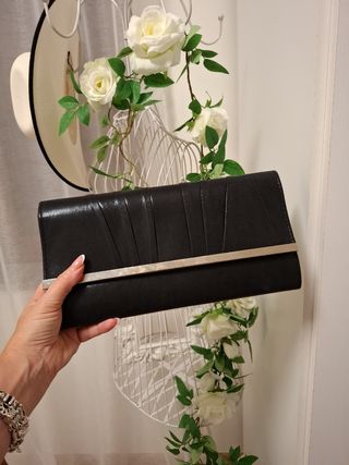 Pochette nera elegante
