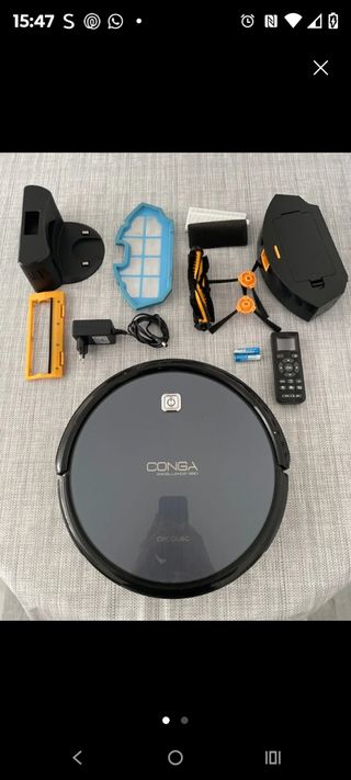 2 Robot aspiradora Cecotec Conga para piezas