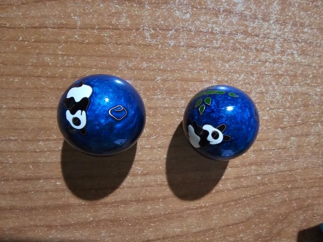 Bolas de Masaje con Pandas