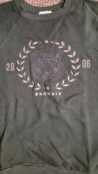 Sudadera Brownie verde oscuro
