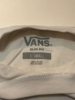 Camiseta Vans Reflect blanca original 