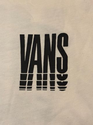 Camiseta Vans Reflect blanca original 